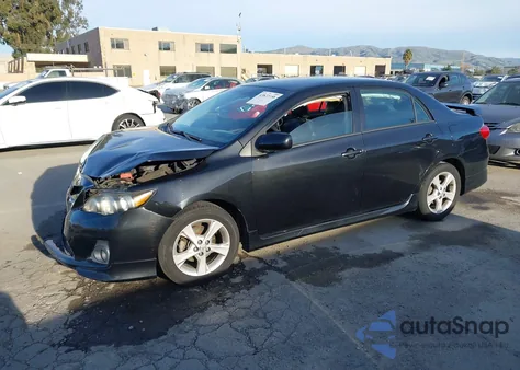 2011 Toyota Corolla S from USA, damaged, VIN 2T1BU4EE4BC553381